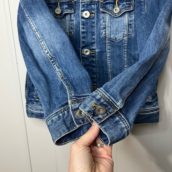 Crewcuts denim jacket with stretch size 8 medium blue wash - Picture 7 of 7